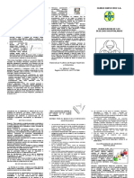 Triptico de Manejo de Desechos Hospitalarios