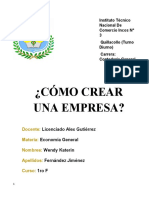 Crear Una Empresa