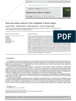 Engineering Failure Analysis: Lucjan Witek, Micha Ł Sikora, Feliks Stachowicz, Tomasz Trzepiecinski