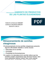 Almacenamiento de Los Sub Productos de Las Plantas Oleaginosas