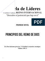 Escuela de Líderes: Principios Del Reino de Dios