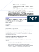 INFO PARA ENSAYO La Empresa Vista Como Un Sistema