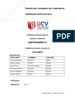 PROYECTO - EMPRENDIMIENTO Polleria