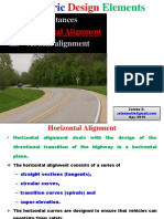 Part III B) Horzontal Alignment