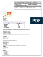 6º Ano - Atividades Ciências - Propriedades Fisicas Do Ar