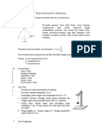 Praktikum Bandul Sederhana