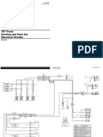 Cat - 797 Truck and Starting Aid Electrical Circuits