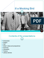 To Kill A Mocking Bird - Presentation