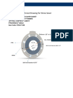 Technical Drawing For Stress Saver