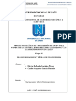 Transformadores y Lineas de Transmision - Proyecto - Edwin Roberto Lachira Perez