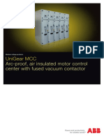 Unigear MCC: Arc-Proof, Air Insulated Motor Control Center With Fused Vacuum Contactor