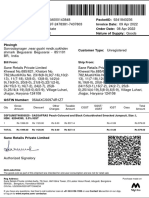 Bill To / Ship To:: Qty Gross Amount Discount Other Charges Taxable Amount CGST SGST/ Ugst Igst Cess Total Amount