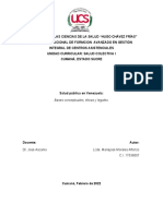 Bases Éticas, Legales y Conceptuales de La Salud Pública en Venezuela