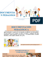 Diapositivas Documentación Pedagogica en Educacion Inicial