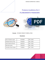 Producto Acad. N°2-Planeamiento Financiero