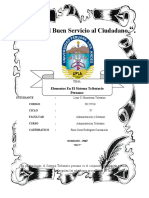 Elementos en El Sistema Tributario Peruano