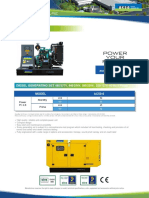 C50-6 Diesel Generating Set: 480/277V, 440/254V, 380/220V, 220/127V-60 Hz-3 Phase