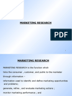 Marketing Research