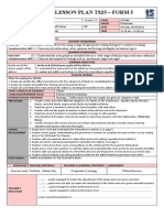 Daily Lesson Plan Ts25 - Form 5