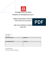 Temasek Polytechnic School of Informatics & It