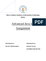 AakashVerma ICS-G Java Assigtnment