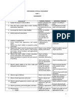 Physical Assessment Part 1 Assignment