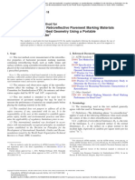 Measurement of Retroreflective Pavement Marking Materials With CEN-Prescribed Geometry Using A Portable Retroreflectometer