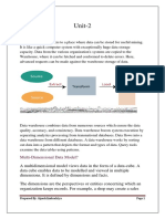 Unit-2: Multi-Dimensional Data Model?