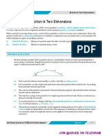 Motion in Two Dimensions: Vidyamandir Classes