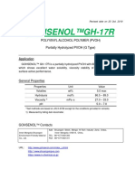 TDS Gohsenol PVA GH-17R New