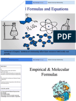 Empirical and Molecular