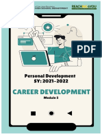 PerDev Week 6 Module 5 Career Development