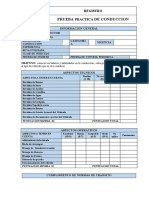 Anexo 16 Prueba Practica de Conduccion