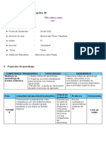 Sesión de Aprendizaje TUTORIA - 25-04-2022