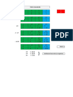 Método de Eliminación Gaussiana en Excel