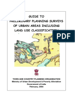 Guide To Preliminary Planning Surveys of Urban Areas Including Land Use Classification