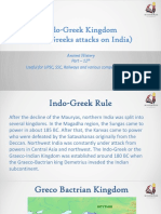 History of Indo Greek Rule in India