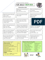 Lets Talk About Movies Activities Promoting Classroom Dynamics Group Form - 2575