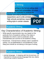 Academic Writing