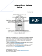 La Filosofía y Educación en América Latina
