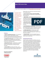 Design V260 Control Valve