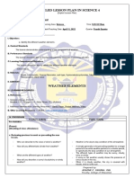 Detailed Lesson Plan in Science 4: Prepared By: Faculty, College of Education