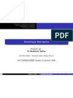 Beamer Statistique Descriptive PDF