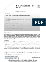 Workupandmanagementof Thyroidnodules: Derek A. Escalante,, Kelly G. Anderson