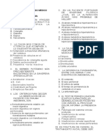 Examen de Residentado Medico Año 2000