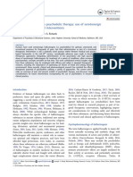 Current Perspectives On Psychedelic Therapy Use of Serotonergic Hallucinogens in Clinical Interventions