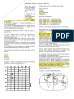 Gabarito Movimentos Geografia