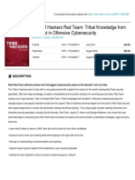 Wiley - Tribe of Hackers Red Team - Tribal Knowledge From The Best in Offensive Cybersecurity - 978!1!119-64332-6