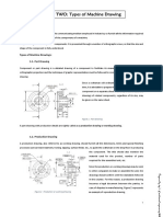 Unit - 2 - Types of Machine Drawing