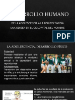 Desarrollo Humano de La Adolescencia A La Adultez Tardía